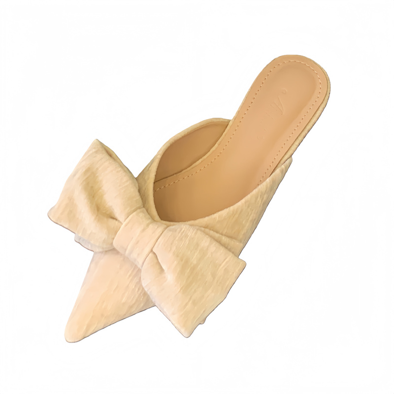 2026 Spring Flat Soft Sole Closed Toe Slippers for Women Sizes 35-40 - Image 5