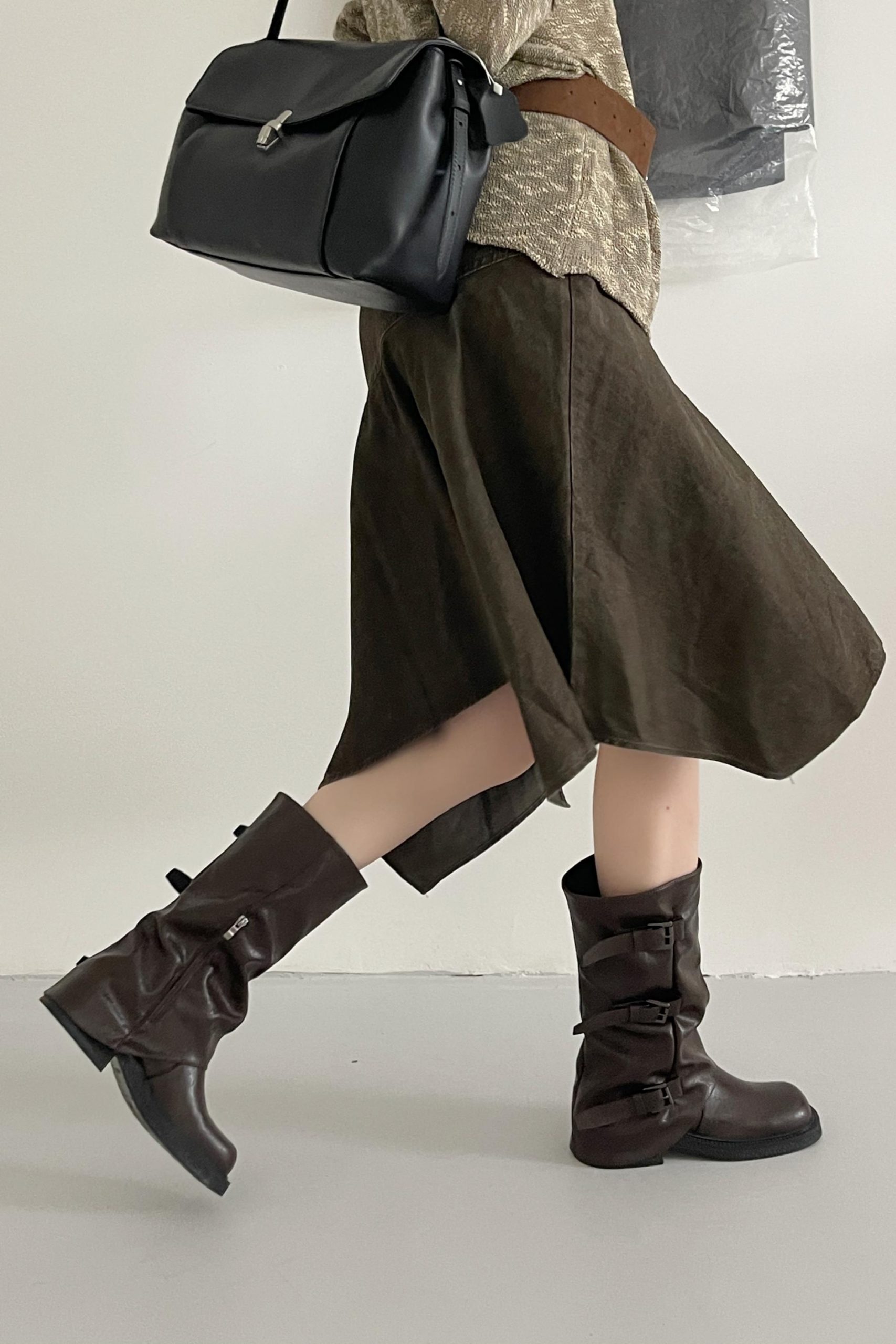 2026 Winter New High-Top Flat Riding Boots for Women - Image 2