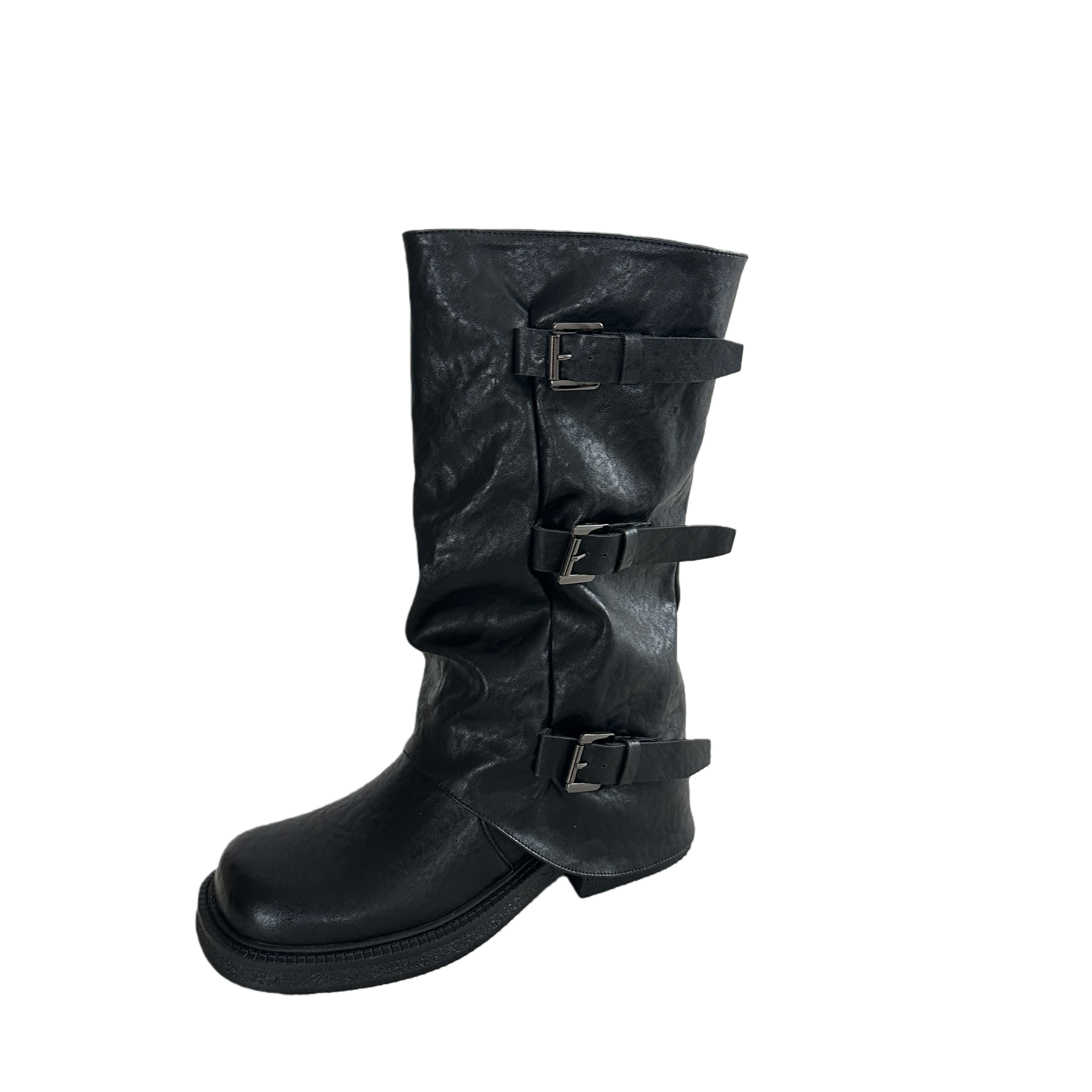 2026 Winter New High-Top Flat Riding Boots for Women - Image 5
